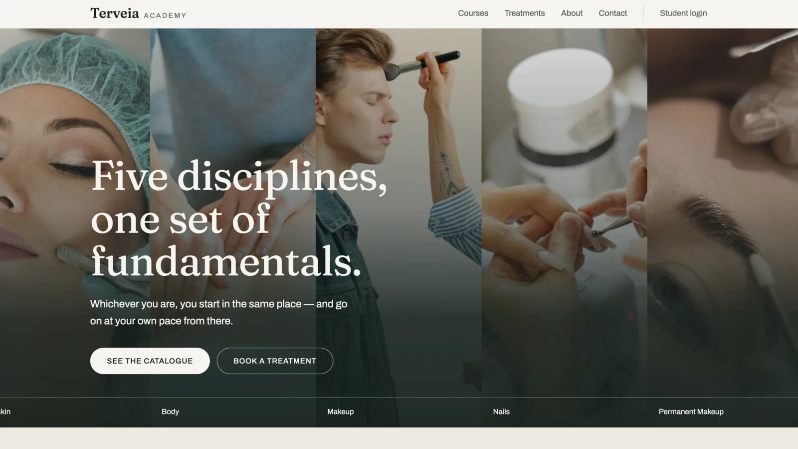 Terveia Academy course platform